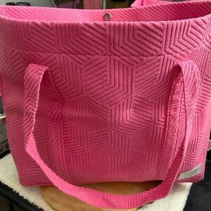 Simply Southern Pink Geometric Tote Bag